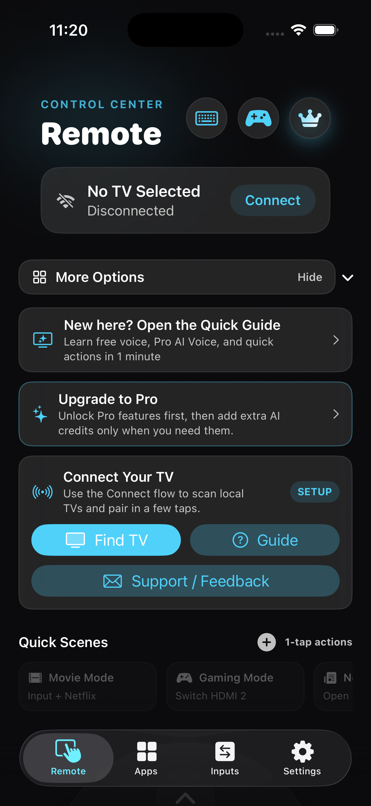 RemoteTV: Smart TV Remote – screenshot 1