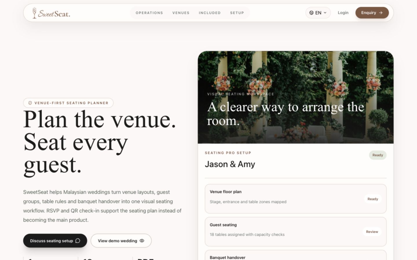 SweetSeat – screenshot 1
