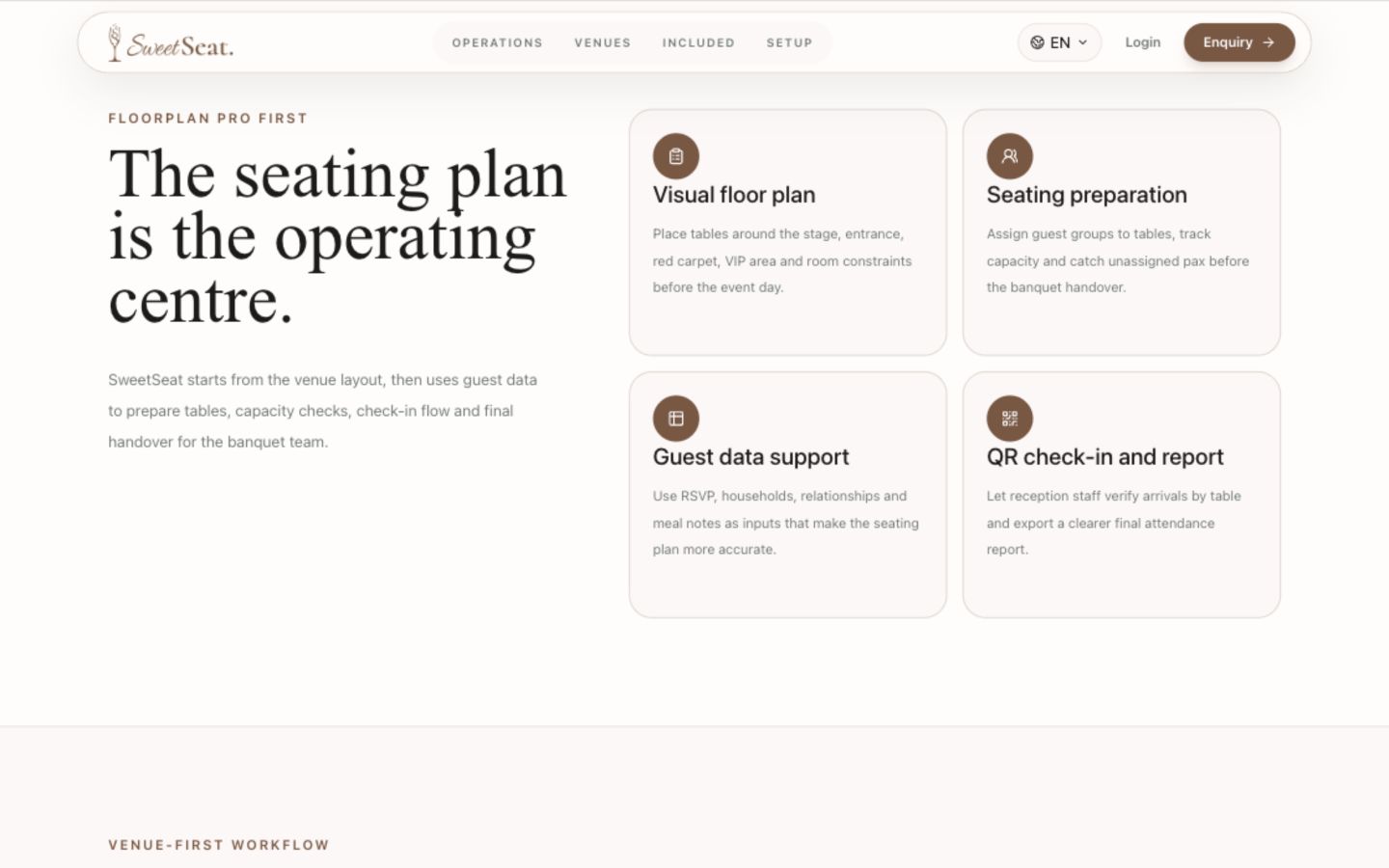 SweetSeat – screenshot 2